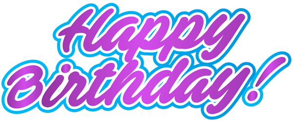 This png image - Happy Birthday Pink Blue Clip Art PNG Image, is available for free download