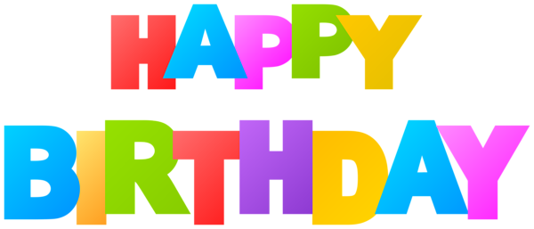 This png image - Happy Birthday Text Clipart, is available for free download
