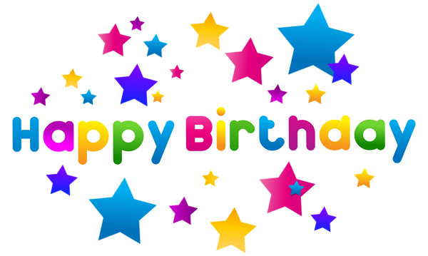 Happy Birthday Text Decor PNG Clipart Image | Gallery Yopriceville ...