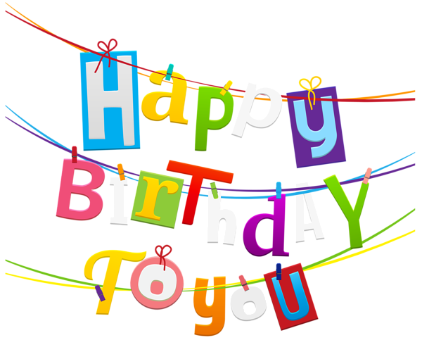 This png image - Happy Birthday Transparent Clip Art, is available for free download