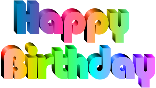 This png image - Happy Birthday Transparent Clip Art Image, is available for free download