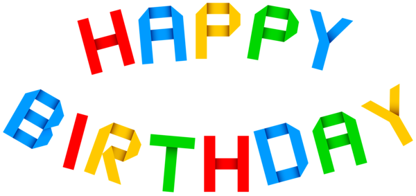This png image - Happy Birthday Transparent Clip Art Image, is available for free download
