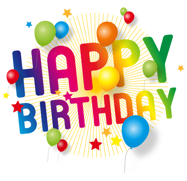 This png image - Happy Birthday Transparent Decoration PNG Picture, is available for free download