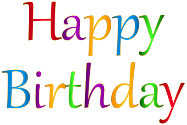 This png image - Happy Birthday Transparent PNG Clip Art, is available for free download