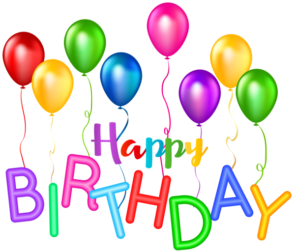 Happy Birthday Transparent PNG Image | Gallery Yopriceville - High ...