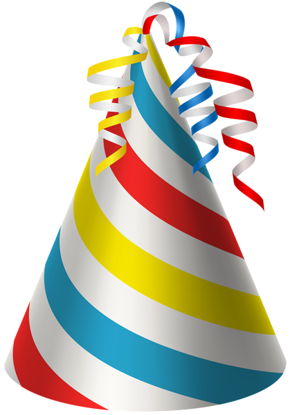 Party Hat Clip Art PNG Image | Gallery Yopriceville - High-Quality