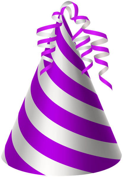 This png image - Party Hat Purple Clip Art PNG Image, is available for free download