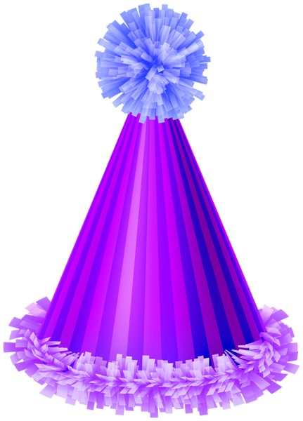 This png image - Purple Party Hat Clip Art Image, is available for free download