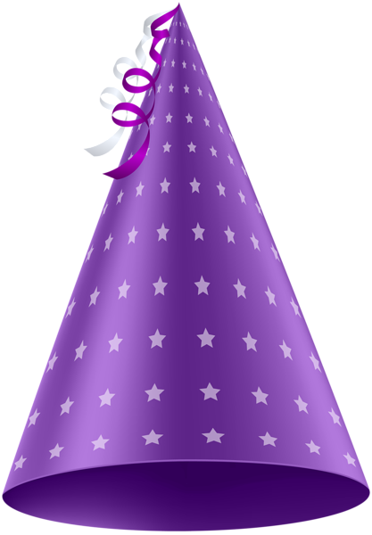 This png image - Purple Party Hat PNG Clip Art Image, is available for free download