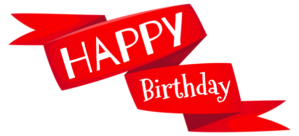 This png image - Red Happy Birthday Banner PNG Image, is available for free download