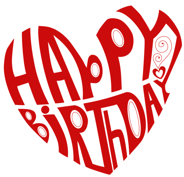 This png image - Transparent Heart Happy Birthday PNG Picture, is available for free download