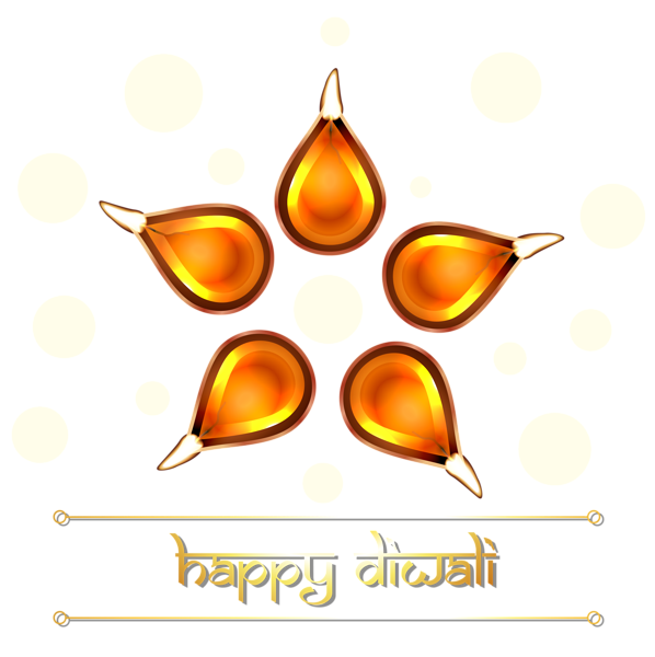 This png image - Beautiful Decoration Happy Diwali PNG Clipart Image, is available for free download