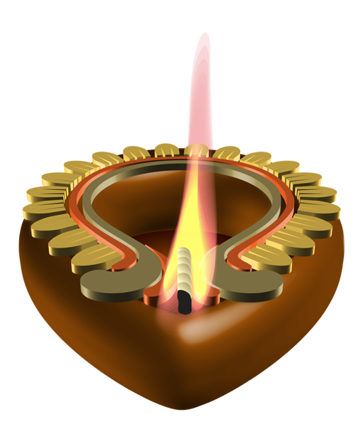 This png image - Decorative Candle Happy Diwali PNG Image, is available for free download