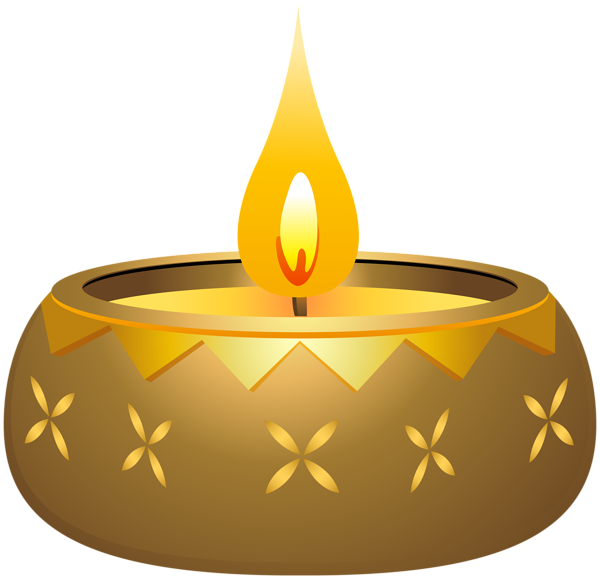 This png image - Diwali Candle Clip Art, is available for free download