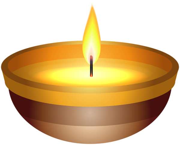 This png image - Diwali Candle PNG Clipart, is available for free download