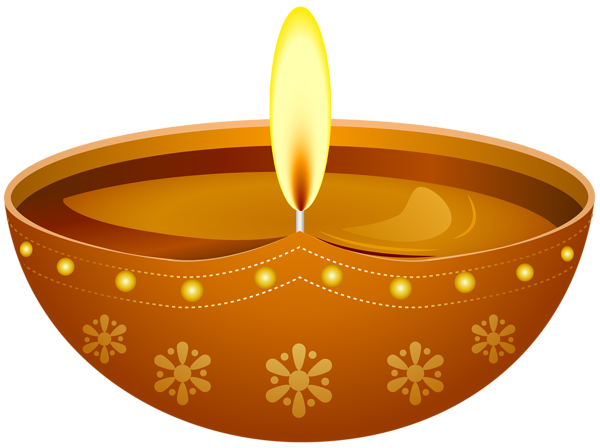 This png image - Diwali Candle Transparent PNG Clip Art Image, is available for free download