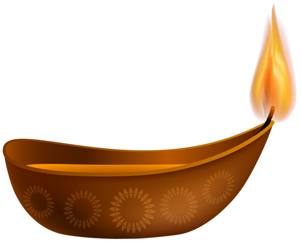 This png image - Happy Diwali Candle PNG Transparent Clip Art Image, is available for free download