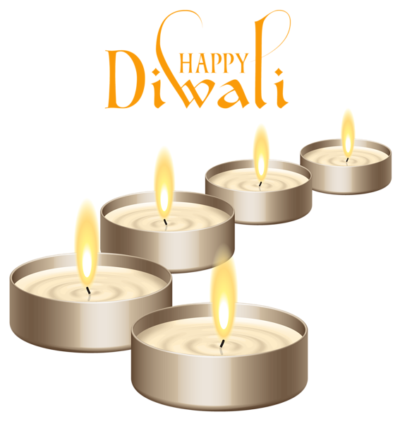 This png image - Happy Diwali Candles PNG Clipart Image, is available for free download