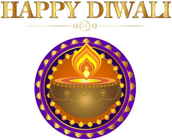 This png image - Happy Diwali Decoration PNG Clip Art, is available for free download
