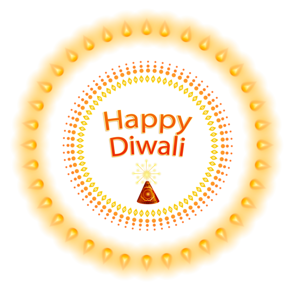 This png image - Happy Diwali Decoration PNG Image, is available for free download
