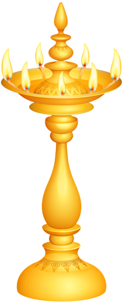 Indian Deco Candlestick PNG Clip Art | Gallery Yopriceville - High