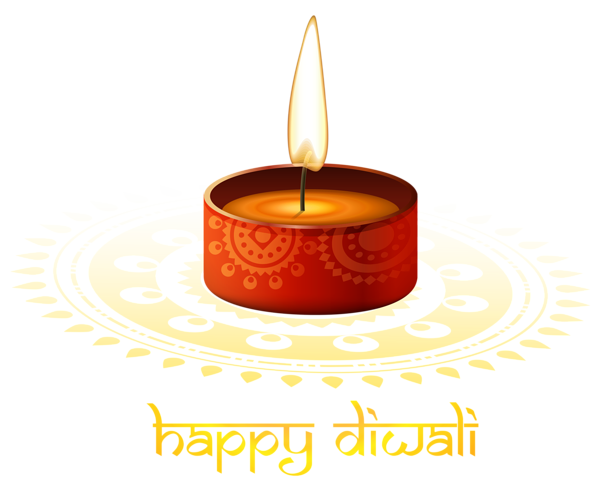 This png image - Red Candle Happy Diwali PNG Image, is available for free download