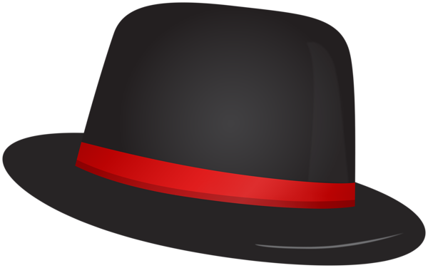 This png image - Black Hat Transparent Clipart, is available for free download