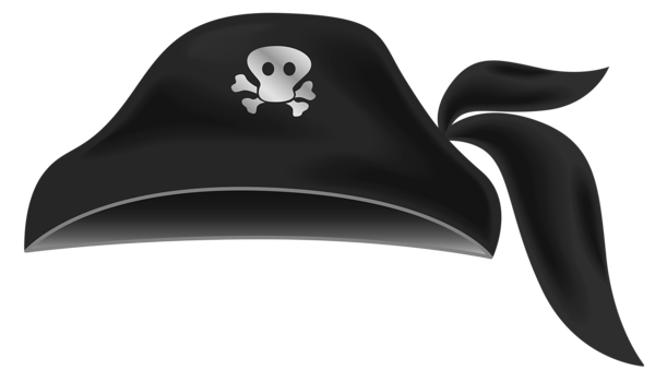 This png image - Black Pirate Hat Clipart, is available for free download