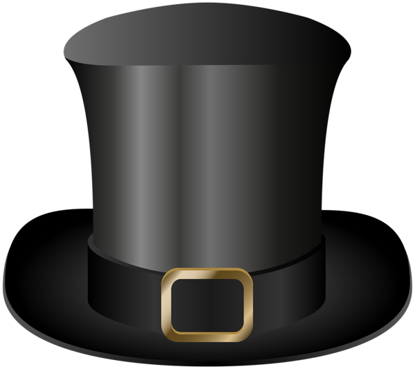 This png image - Black Top Hat PNG Clip Art, is available for free download