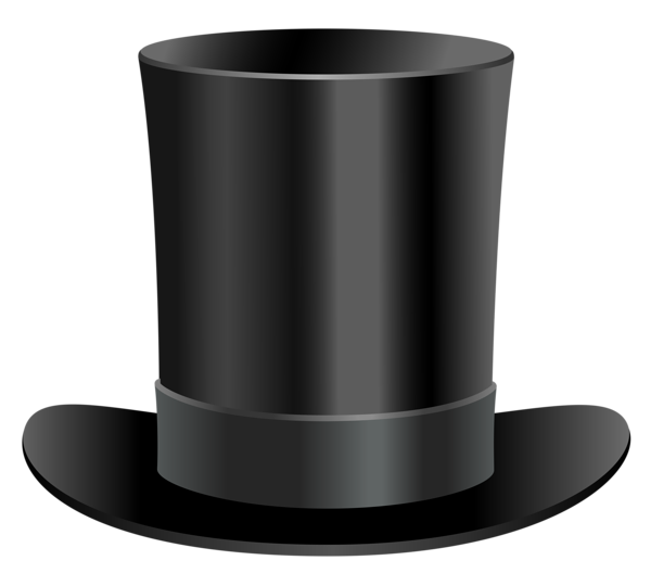 This png image - Black Top Hat PNG Clipart, is available for free download