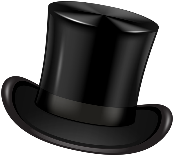 This png image - Black Top Hat Transparent Clip Art PNG Image, is available for free download