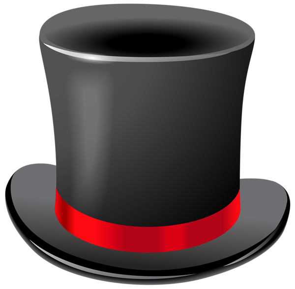 This png image - Black Top Hat Transparent PNG Clip Art Image, is available for free download