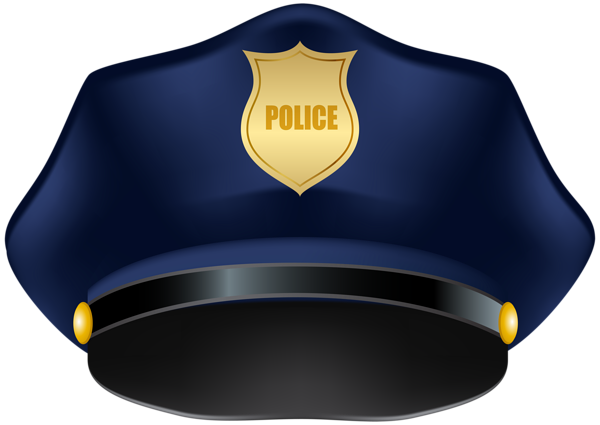Blue Police Hat PNG Clip Art Image | Gallery Yopriceville - High ...