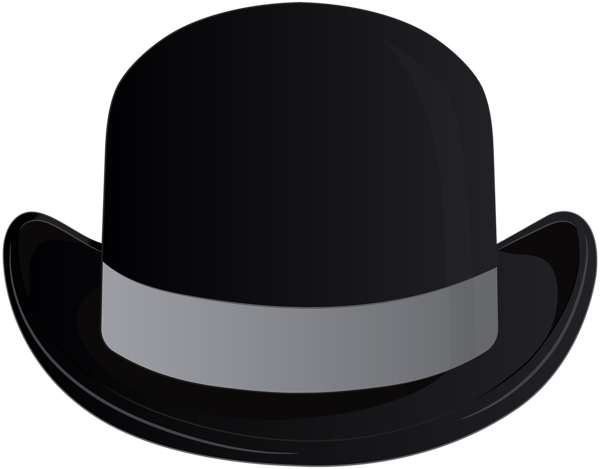This png image - Bowler Hat Transparent Clip Art PNG Image, is available for free download