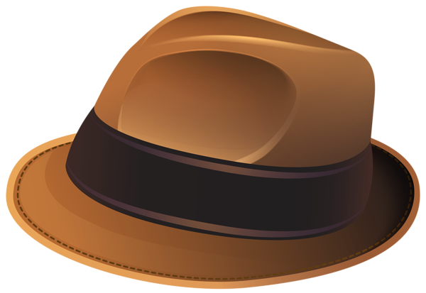 This png image - Brown Hat Transparent PNG Clip Art Image, is available for free download