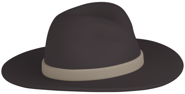 This png image - Brown Male Hat PNG Clipart, is available for free download