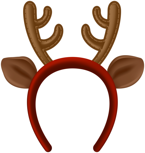 This png image - Deer Antlers Christmas Headband PNG Clipart, is available for free download