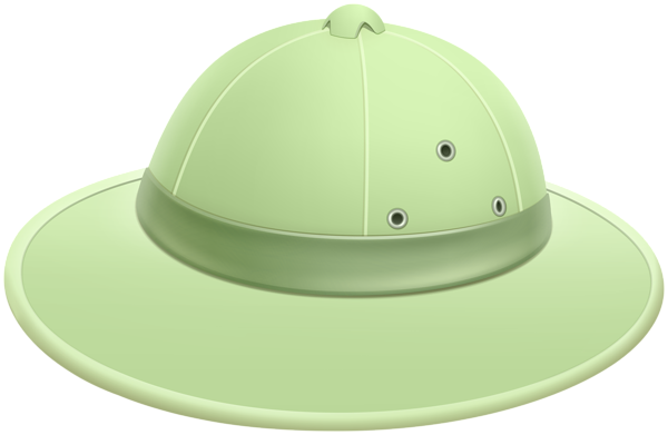 This png image - Green Pith Helmet PNG Clipart, is available for free download