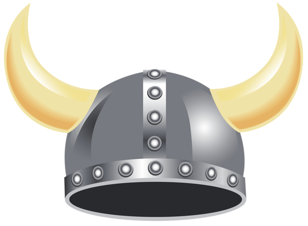 This png image - Silver Hat with Horns Transparent PNG Clipart, is available for free download