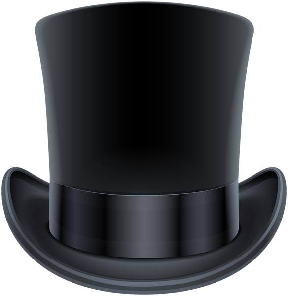 This png image - Top Hat Black PNG Clip Art Image, is available for free download