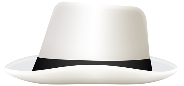 This png image - White Hat PNG Transparent Clipart, is available for free download