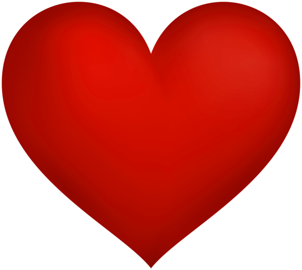 This png image - Classic Heart Red PNG Clipart, is available for free download