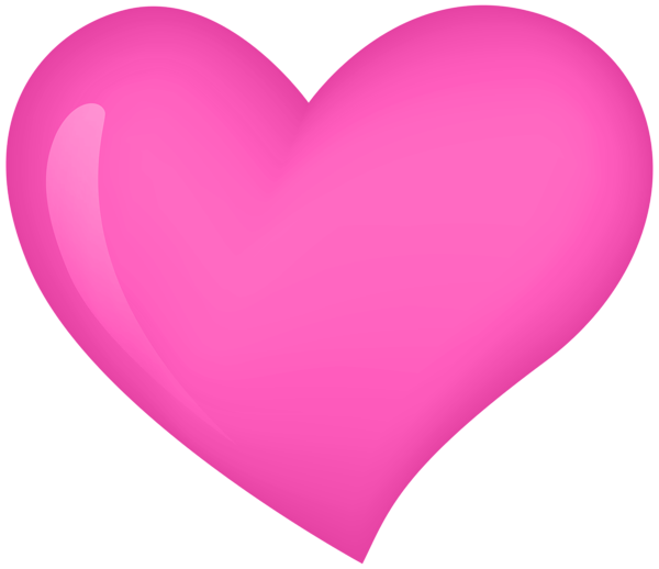 This png image - Classic Pink Heart PNG Transparent Clipart, is available for free download
