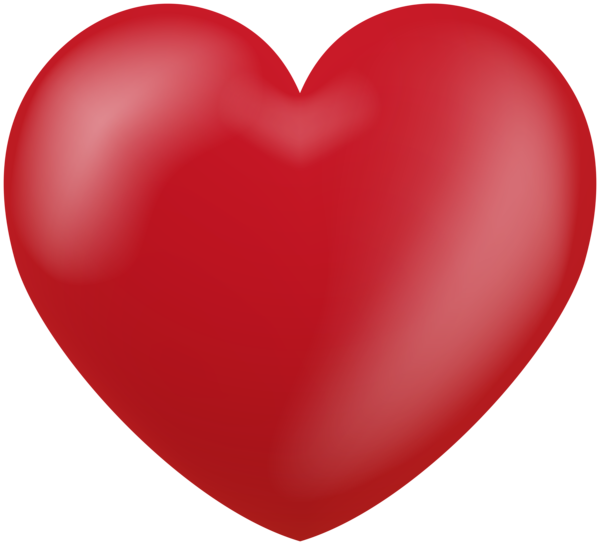 This png image - Classic Red Heart Transparent Clipart, is available for free download