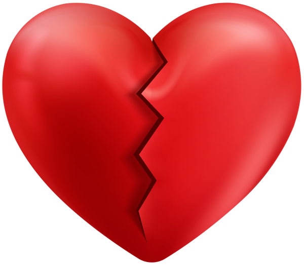 This png image - Cracked Heart Transparent PNG Clip Art Image, is available for free download