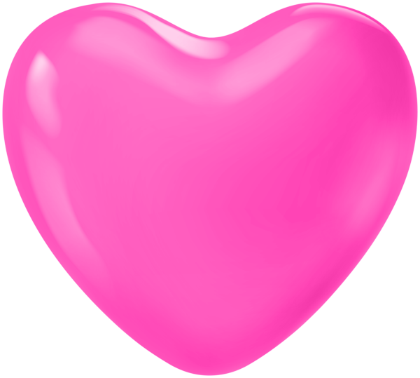 This png image - Cute Pink Heart PNG Clipart, is available for free download