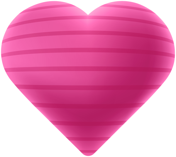 This png image - Deco Heart Pink PNG Clipart, is available for free download