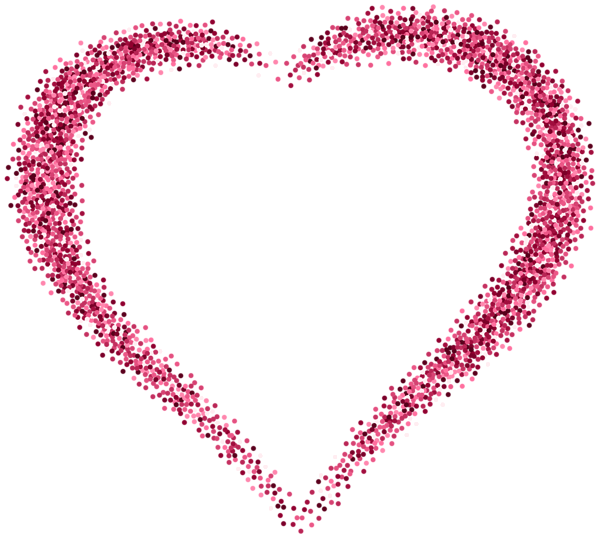 This png image - Decorative Pink Heart PNG Image, is available for free download
