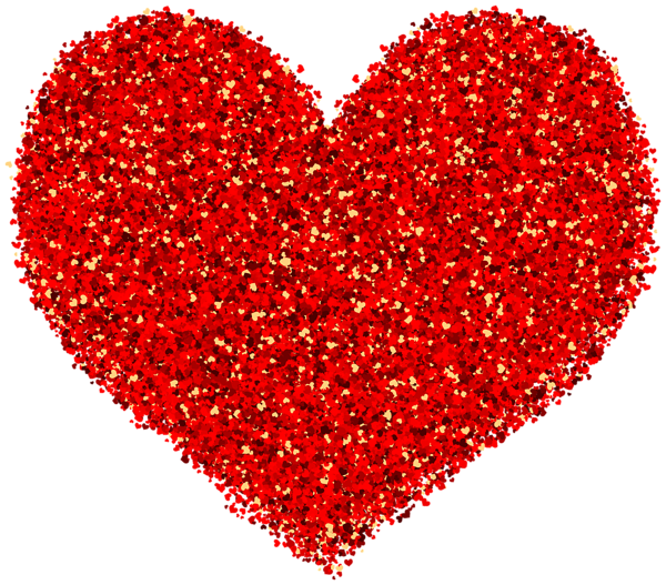 This png image - Decorative Red Heart Transparent Image, is available for free download