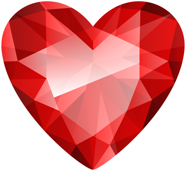 This png image - Diamond Heart Transparent Clip Art Image, is available for free download